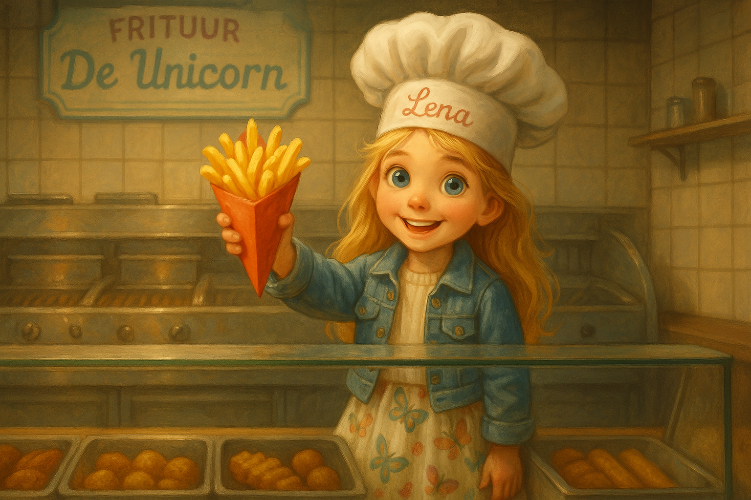 Frituur De Unicorn interieur